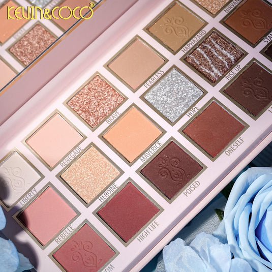 Eyes-Kevin&Coco Nightingale Graden Eyeshadow Palette KC1468 ($3 each, 6pc display)