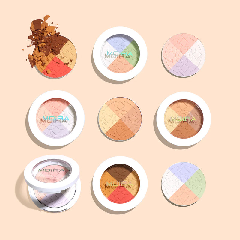 Load image into Gallery viewer, Face-Moira Set &amp; Correct Finishing Powder #SCFSET ($6.50 each, 24pc display + tester)
