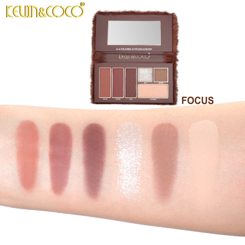 Load image into Gallery viewer, Face-Kevin&amp;Coco Hazelnut Eyeshadow Palette KC1302 ($3 each, 12pc Display)
