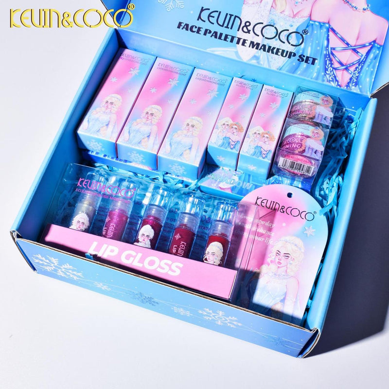 Load image into Gallery viewer, Novelties-Kevin&amp;Coco Christmas PR Makeup Set KC244812 ($10 each, 3pc bundle)
