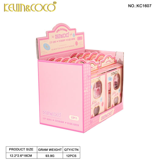 Face-Kevin&Coco Love In Bloom Makeup Kit KC1607 ($2.75 each, 12pc Display)