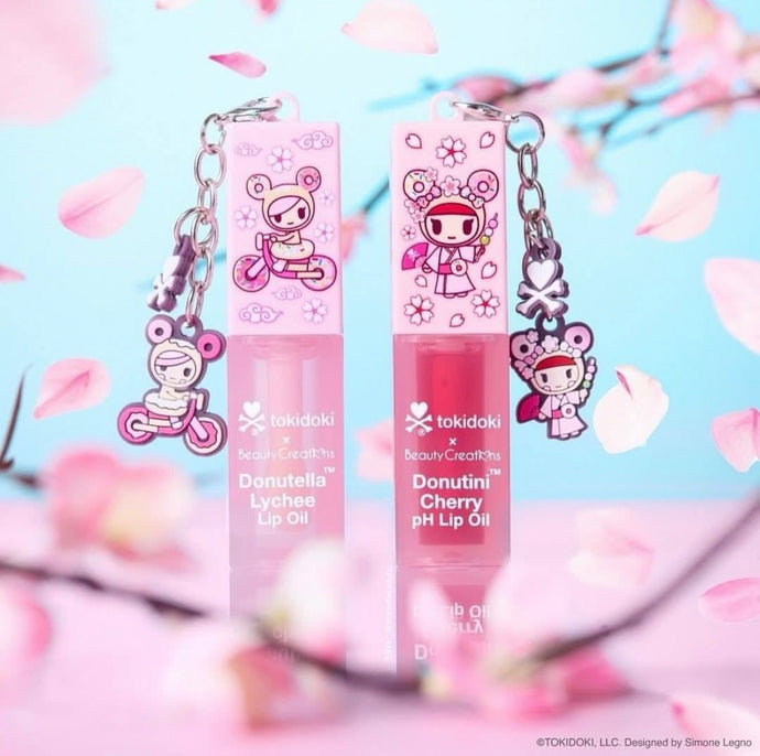 Lips-Beauty Creations x Tokidoki Donutella & Donutini Lip Oil #DT-LO ($3.75 each, 4pc bundle)
