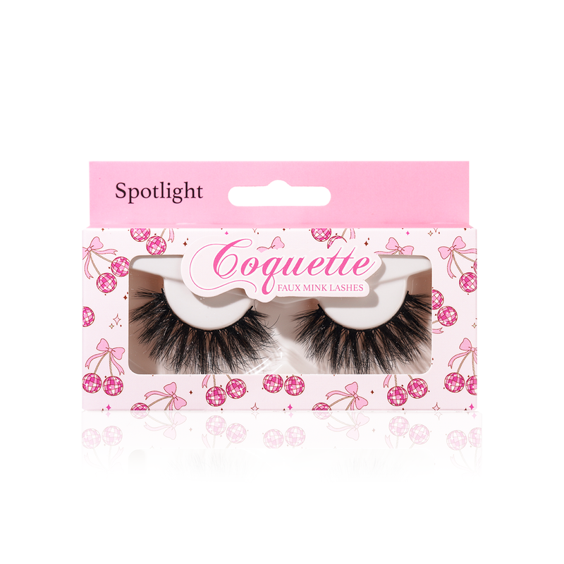Load image into Gallery viewer, Eyes-Coquette Faux Mink Lashes Spotlight #CQT07(1.25 each, 12pcs bulk)
