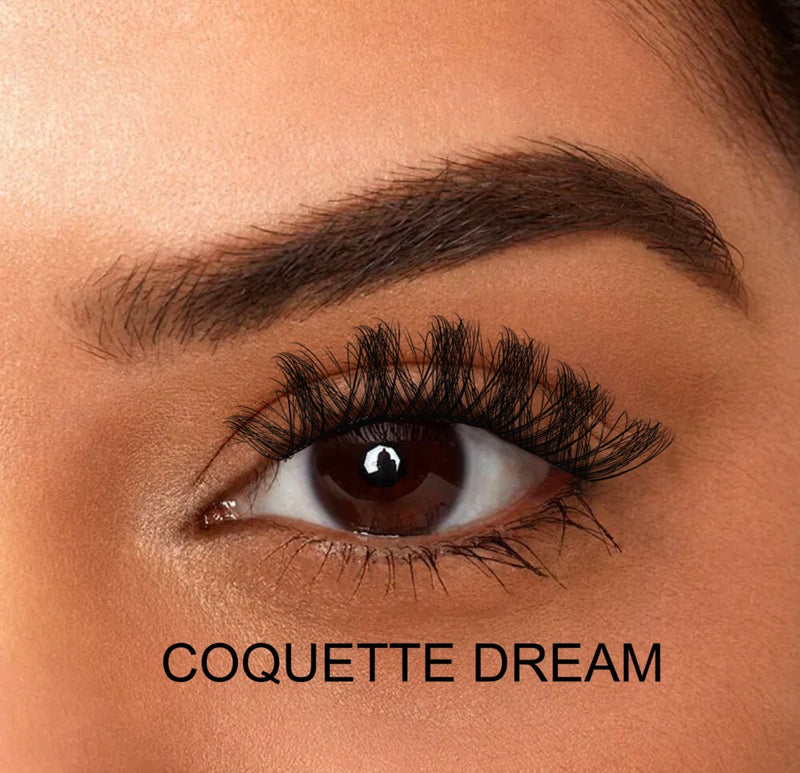 Load image into Gallery viewer, Eyes- Coquette Faux Mink Lash Cluster Kit COQUETTE DREAM #2 ($7 each, 4pc bundle)
