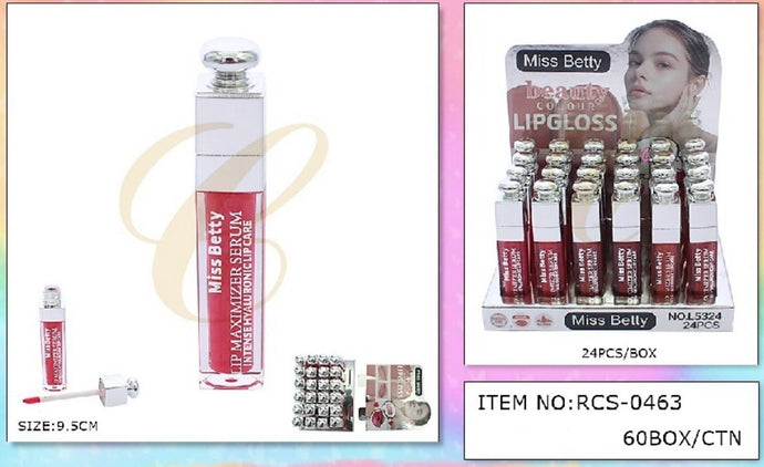 Lips-Beauty Color Lip Gloss RCS-0463 (24pcs display)
