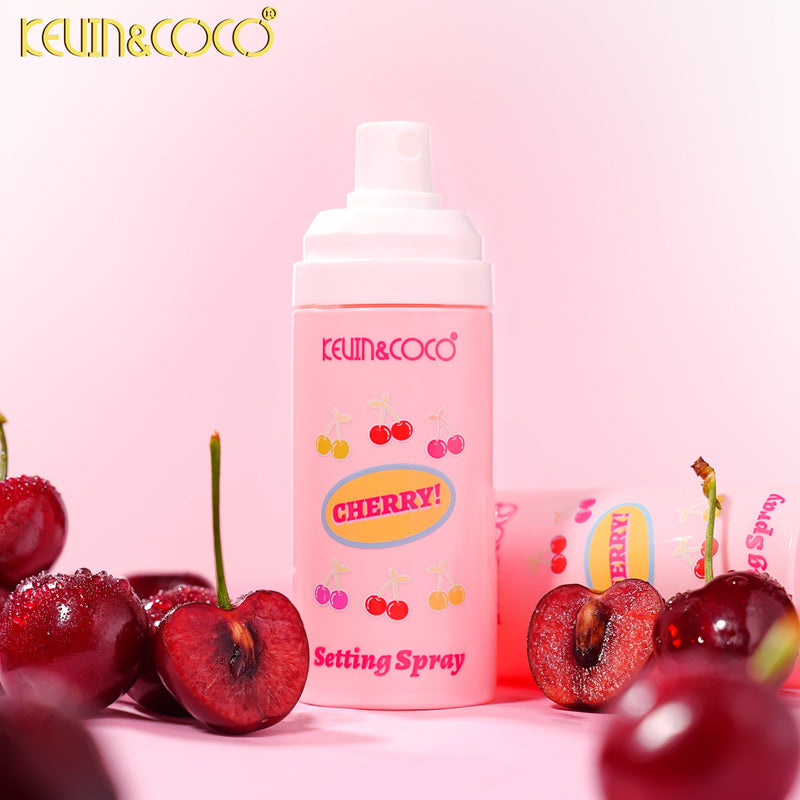 Load image into Gallery viewer, Face-Kevin&amp;Coco Cherry Blossom Setting Spray KC1418 ($2 each, 24pc Display)
