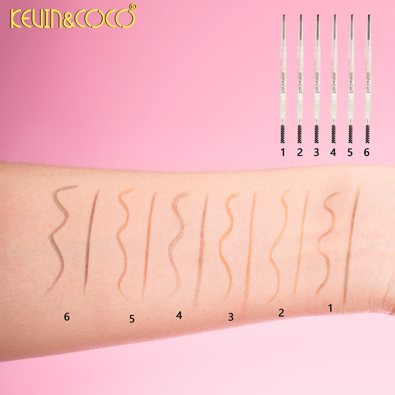Load image into Gallery viewer, Eyebrows-Kevin&amp;Coco Hair-Like Strokes Ultra Fine Eyebrow Pencil KC1444 ($1 each, 36pc Display)

