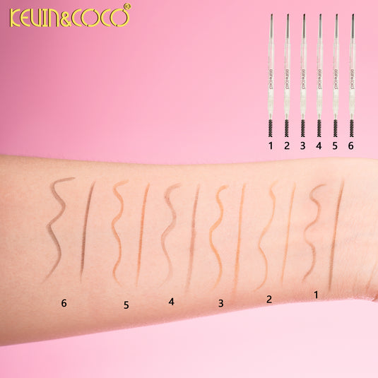 Eyebrows-Kevin&Coco Hair-Like Strokes Ultra Fine Eyebrow Pencil KC1444 ($1 each, 36pc Display)