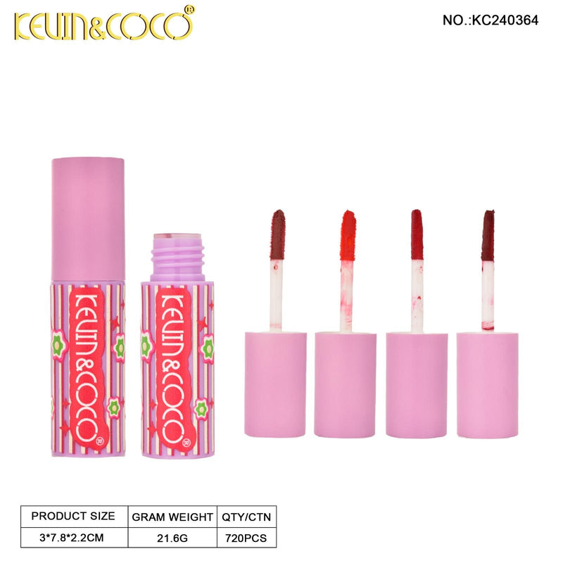 Load image into Gallery viewer, Lips-Kevin&amp;Coco Be Happy Doll Labial Mud KC240364 ($1 each, 12pc display)
