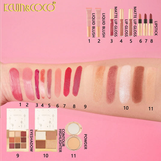 Face-Kevin&Coco Holiday Bag Makeup Set KC1773 ($19.50 Each, 2pc bundle)