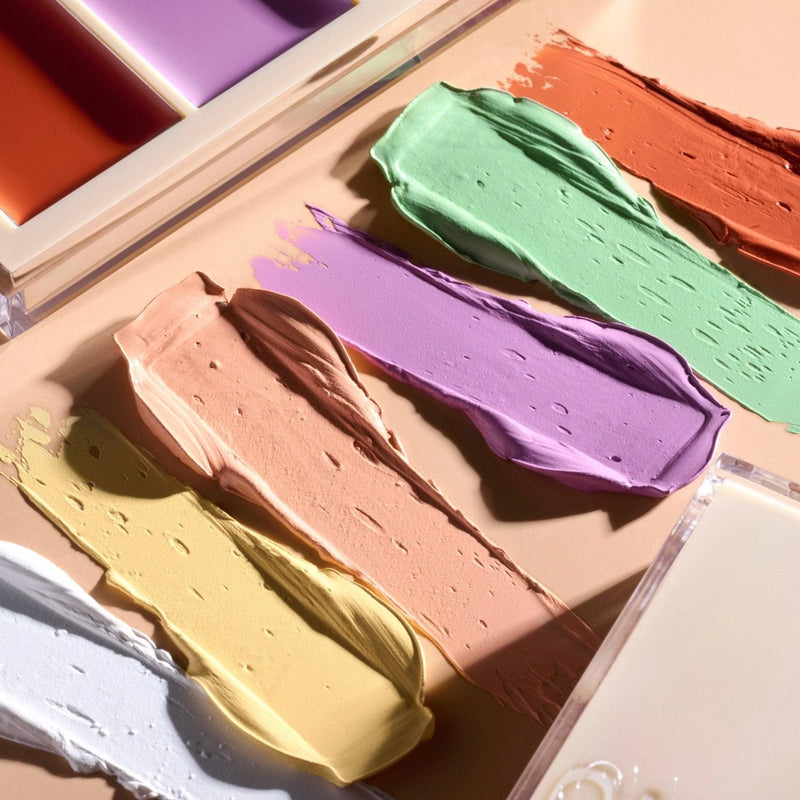 Load image into Gallery viewer, Face-Beauty Creations Snatchural Cream Blend Color Corrector palette- CAMO SCC1 (3pc bundle, $5.50 each)
