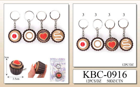 Accessories-Muffin Keyboard Clicker Keychain KBC-0916 (12pc pack)