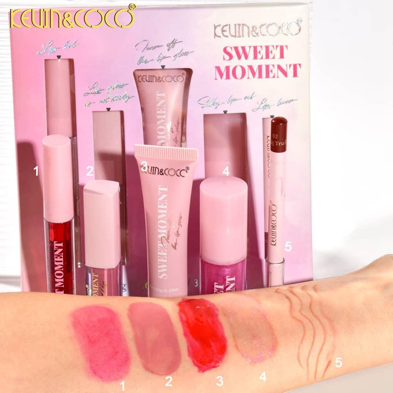 Load image into Gallery viewer, Lips- Kevin&amp;Coco Sweet Moment Lip Set KC247028 (12pc display)
