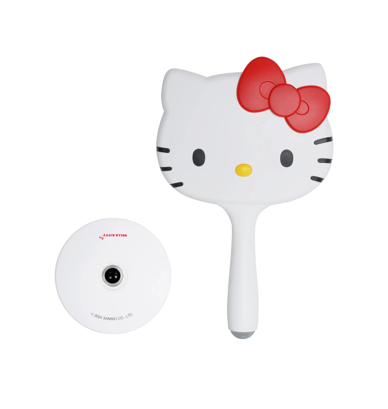 Load image into Gallery viewer, Novelties- Impressions Hello Kitty LED Handheld Makeup Mirror with Standing Base IVMM-HKLV201-WHT (1pc)
