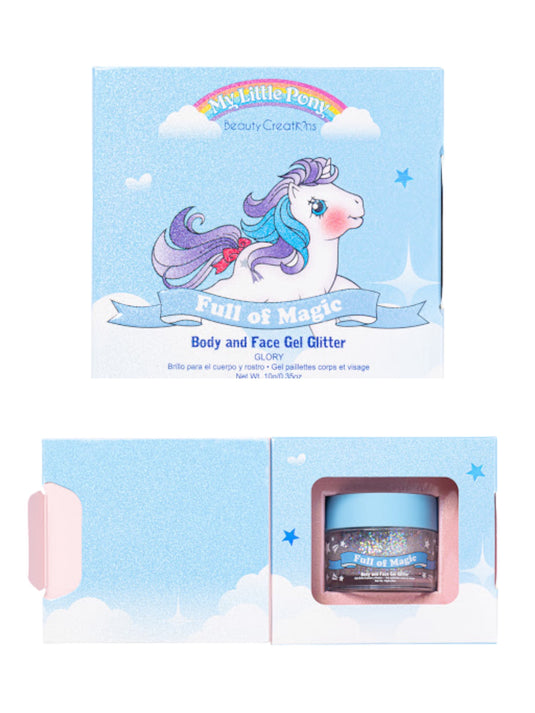 Beauty Creations x My Little Pony Full Of Magic Body & Face Gel Glitter - GLORY MLP-BFG1 (4pc bundle, $3.50 each)