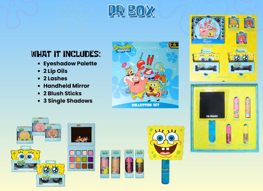 Novelties- Beauty Creations x SpongeBob PR Collection Set SBSP-CS (1pc)