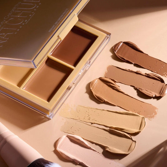 Face-Beauty Creations Snatchural Cream Blend Highlight and Contour palette- SAND SCC2 (3pc bundle, $5.50 each)