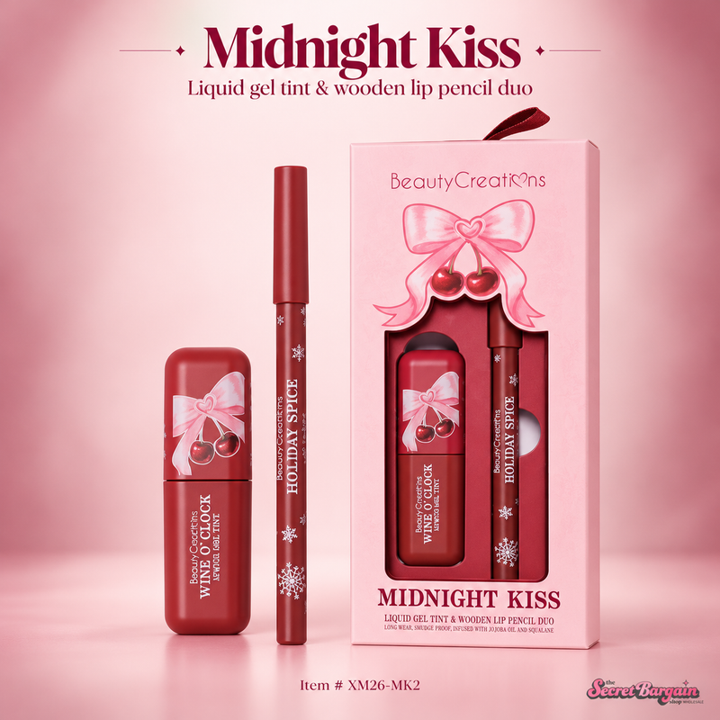 Load image into Gallery viewer, Face-Beauty Creations Cherry Christmas Collection Bundle (10pc bundle, 1 of each product)

