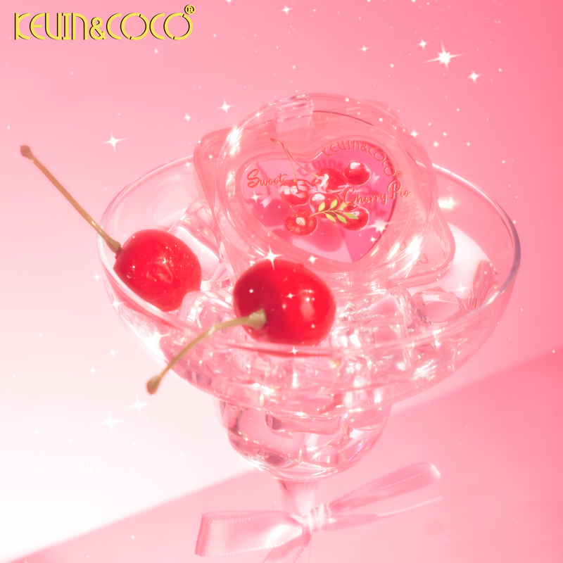 Load image into Gallery viewer, Face-Kevin&amp;Coco Sweet Cherry Pie Heart Blush KC1178 ($1 each, 24pc display)
