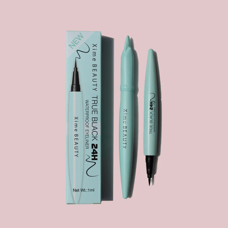 Load image into Gallery viewer, Eyes-Xime Beauty TRUE BLACK 24H Eyeliner XB-716 (24pc display, $2 each)
