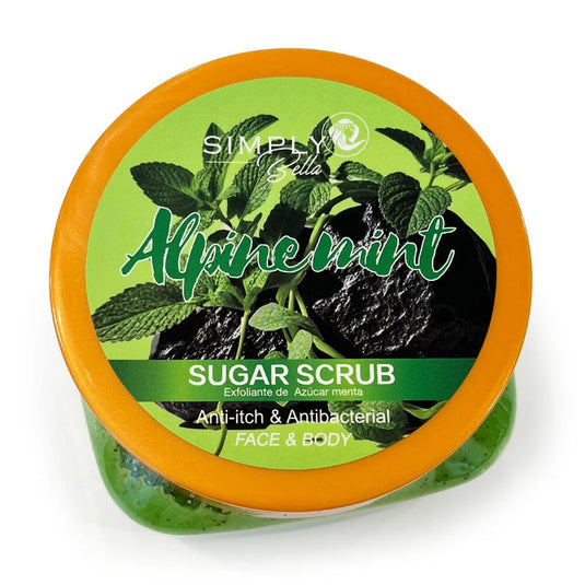 Skincare-Simply Bella Alpine Mint Sugar Scrub SIB1004 ($2.50 each, 4pc bundle)