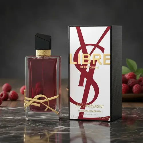 Load image into Gallery viewer, Perfumes- Libre Berry Crush By Yves Saint Laurent Eau De Parfum Fruitee 3oz/90ml -100% Authentic
