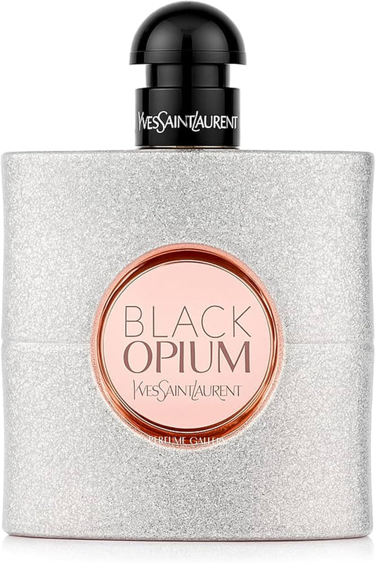 Perfumes- Black Opium Glitter By Yves Saint Laurent Eau De Parfum Glitter 3oz/90ml -100% Authentic