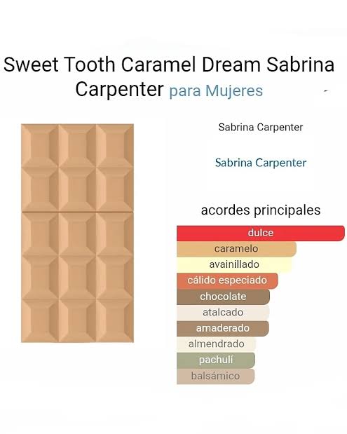 Perfumes- Sweet Tooth Caramel Dream By Sabrina Carpenter Eau De Parfum 2.5oz/75ml