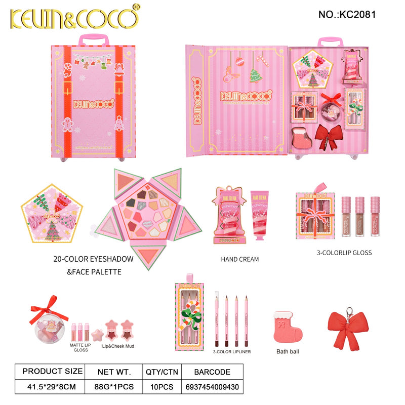 Load image into Gallery viewer, Face-Kevin&amp;Coco Holiday Collection Set Luggage KC2081 (1 pc)
