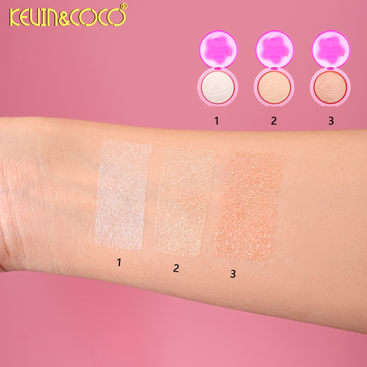 Face-Kevin&Coco Neon Fantasy Series Baked Highlight KC1238 ($2 each, 12pc display)