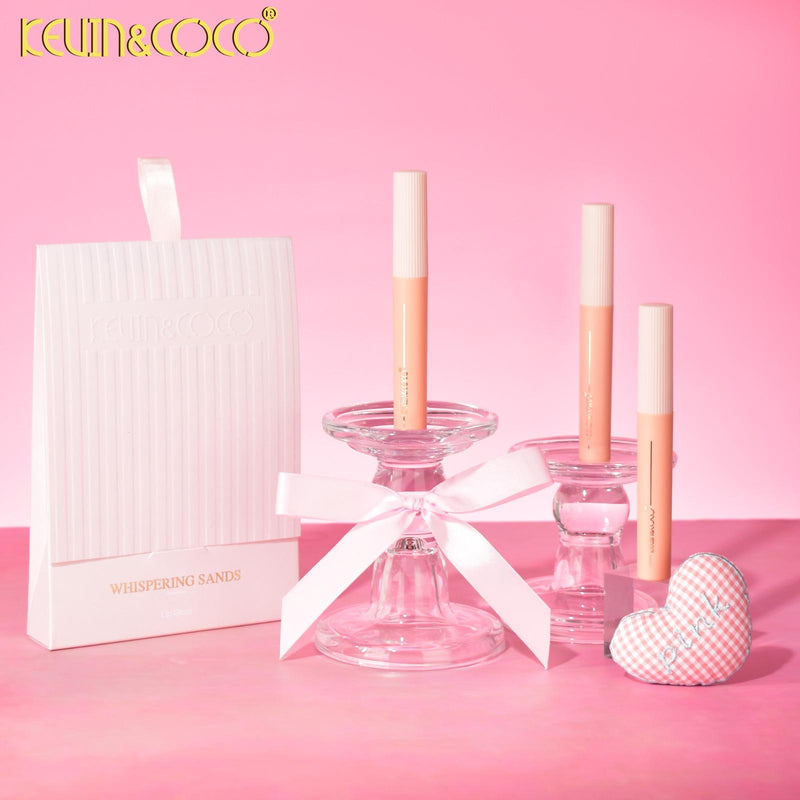 Load image into Gallery viewer, Lips-Kevin&amp;Coco Whispering Sands 6pc Lip Gloss set  KC1314 ($3.50 each, 12pc display)
