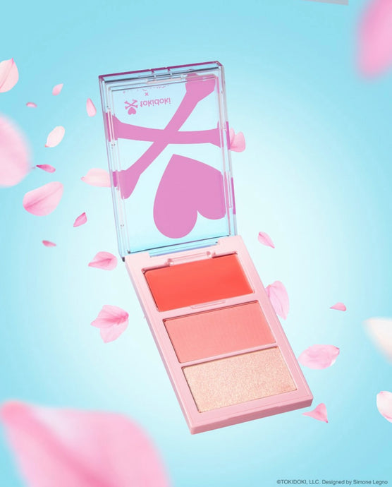 Face-Beauty Creations x Tokidoki Peach Blossom Blush Trio #TD-BLT1 ($7.50 each, 4pc bundle)