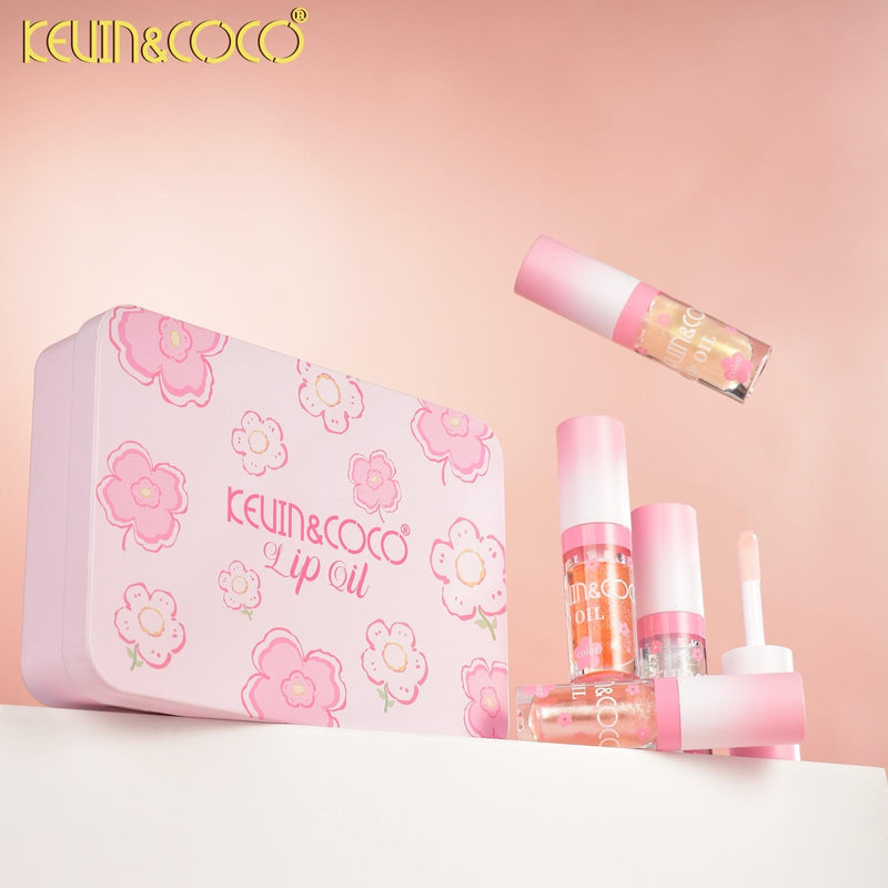 Load image into Gallery viewer, Lips-Kevin&amp;Coco 4-Beauty Color Lip Oil KC248728 ($4 each, 6pc display)
