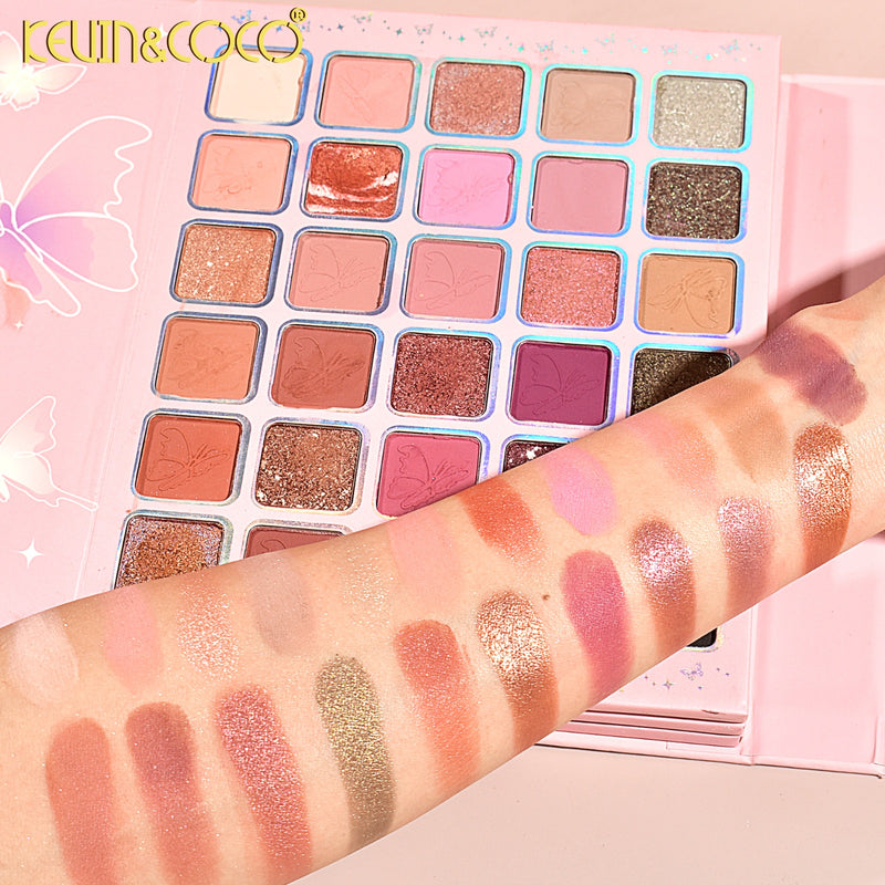 Load image into Gallery viewer, Eyes-Kevin&amp;Coco Butterfly 94-Colors Face Palette KC245857 ($12 each, 4pc bundle)
