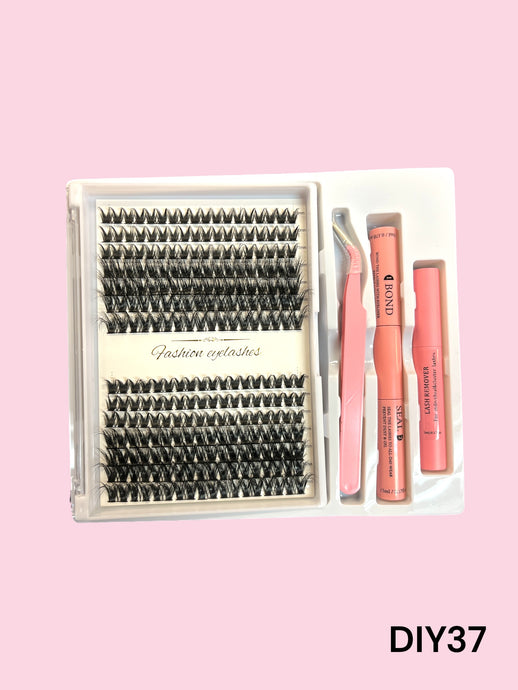 Eyes- Individual Eyelash Clusters DIY37 (4pc bundle,$8 each)