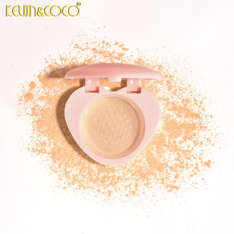Load image into Gallery viewer, Face-Kevin&amp;Coco Heart Loose Powder KC1008 ($1.85 each, 12pc display)
