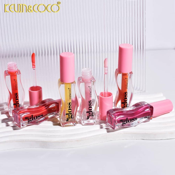 Lips- Kevin&Coco Fruit Lip Gloss KC240463 (12pc display, $1 each)