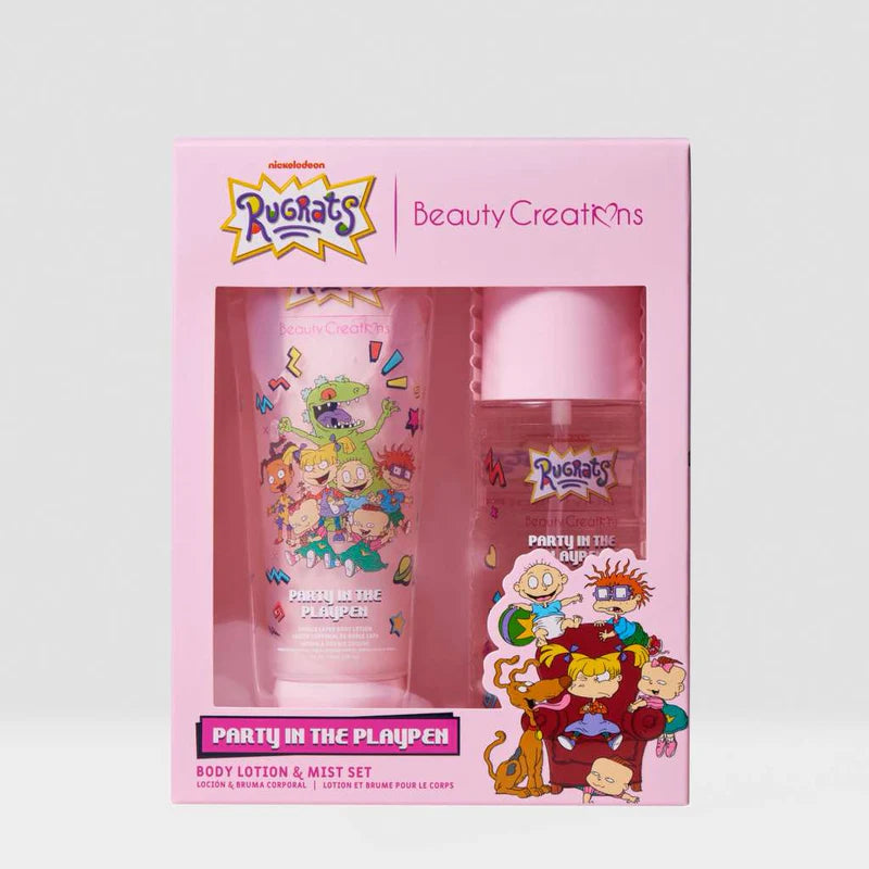 Load image into Gallery viewer, ***PRE-ORDER*** Face-Beauty Creations x Rugrats Party In The Playpen Lotion &amp; Mist Set #RR-BLM ($7 each, 4pc bundle)
