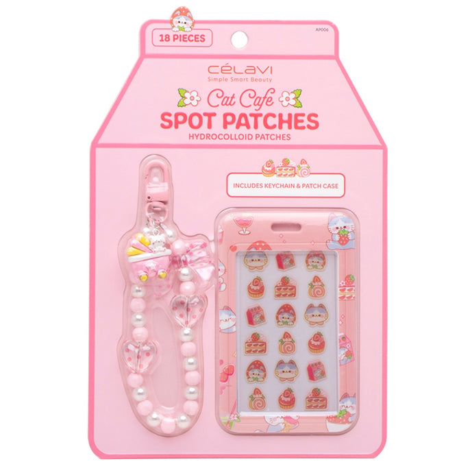 Skincare-Celavi Cat Cafe Spot Patches With Keychain and Patch Case AP006 ($4.50 each, 6pcs bundle)