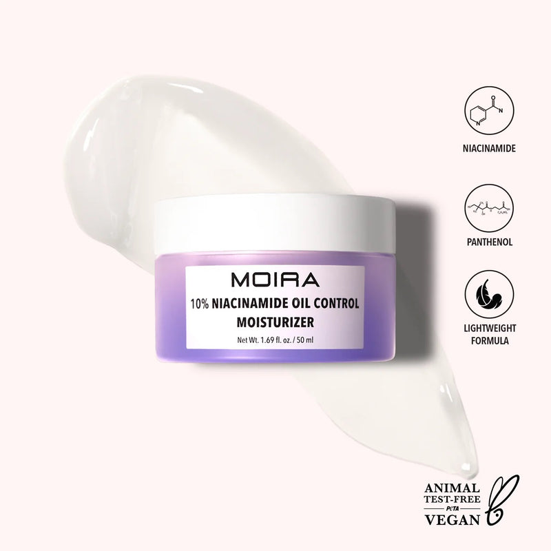 Load image into Gallery viewer, Skincare- MOIRA 10% NIACINAMIDE OIL CONTROL MOISTURIZER OCM001 (3pcs bundle, $9 each)
