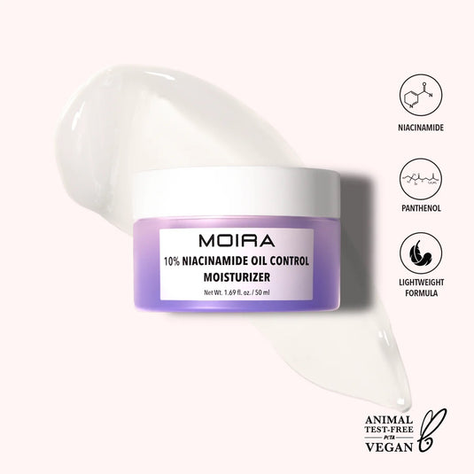 Skincare- MOIRA 10% NIACINAMIDE OIL CONTROL MOISTURIZER OCM001 (3pcs bundle, $9 each)