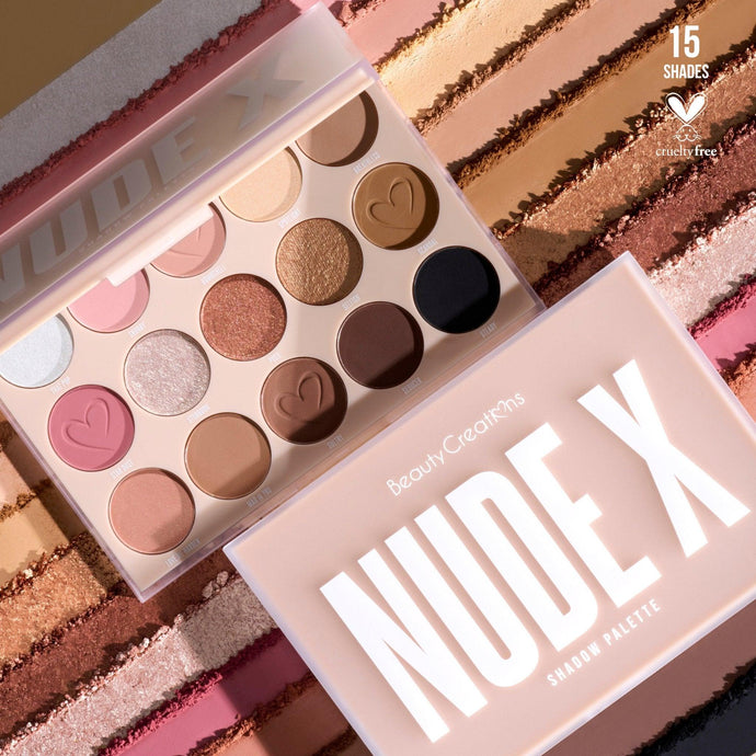 Eyes-Beauty Creations Nude X 15 Color Shadow Palette #NXE15 ($7 each, 6pc bundle)