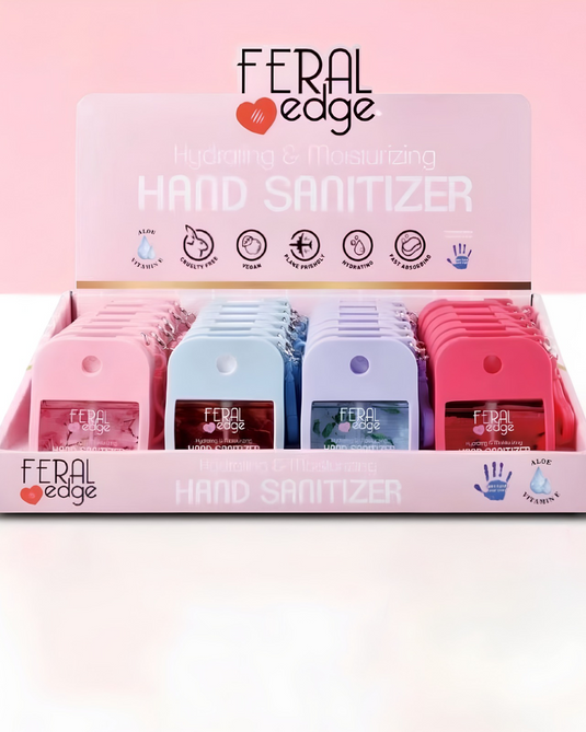 **Pre-Order** Novelties-Feral Edge Hand Sanitizer FSH-10 ($1.50 each, 24pc Display)