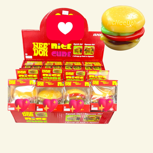 Accessories- Burger TABA Squishy LT101 (12pc pack)