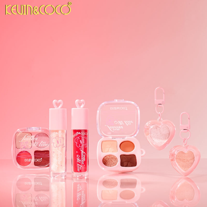 Load image into Gallery viewer, Face-Kevin&amp;Coco Love In Bloom Makeup Kit KC1607 ($2.75 each, 12pc Display)
