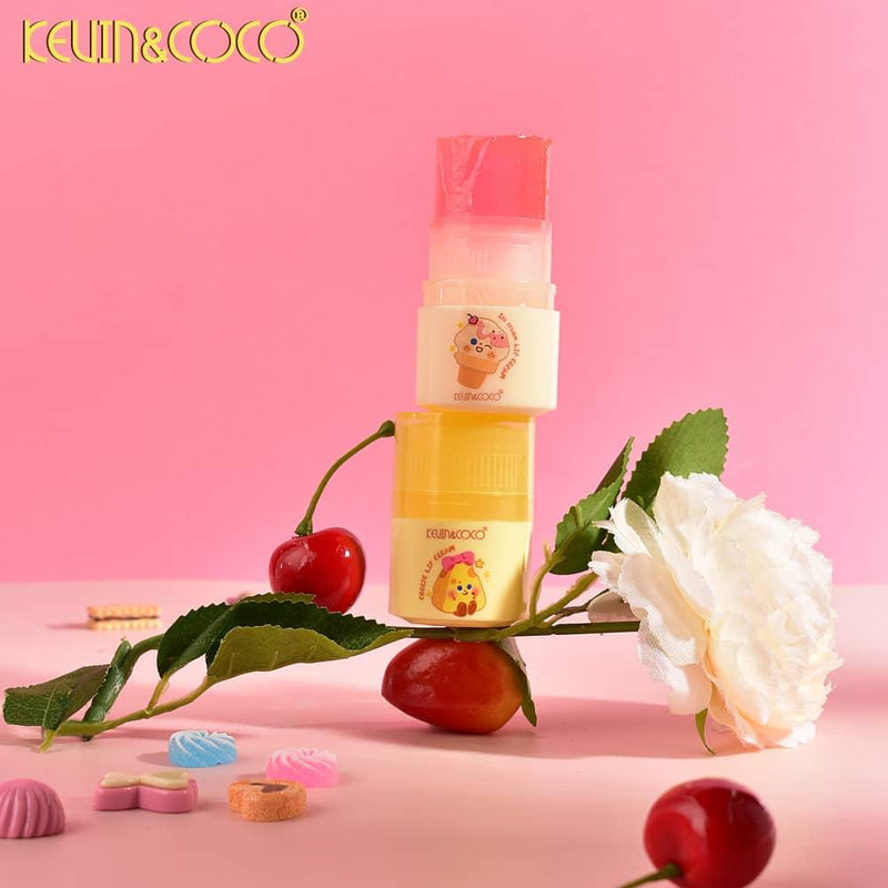 Load image into Gallery viewer, Lips-Kevin&amp;Coco Ice Cream Lip Cream Balm KC248247 ($1.50 each, 12pc display)
