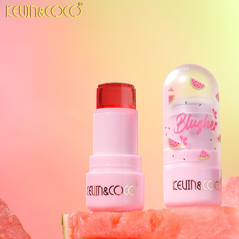 Load image into Gallery viewer, Face-Kevin&amp;Coco Watermelon Collection Jelly Blush KC1411 ($1.25 each, 12pc Display)
