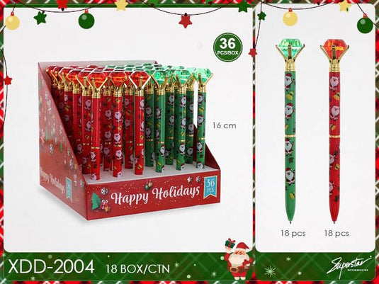 Accessories- Xmas Diamond Pen XDD-2004 (3dz box)