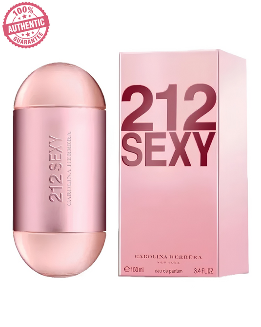 Perfumes- 212 Sexy By Carolina Herrera Eau De Toilette 3.4oz/100ml -100% Authentic