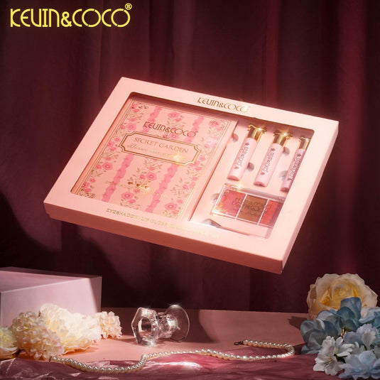 Face-Kevin&Coco Bloom Like Our Love MakeUp Kit KC1585 ($12.50 each, 2pc Bundle)